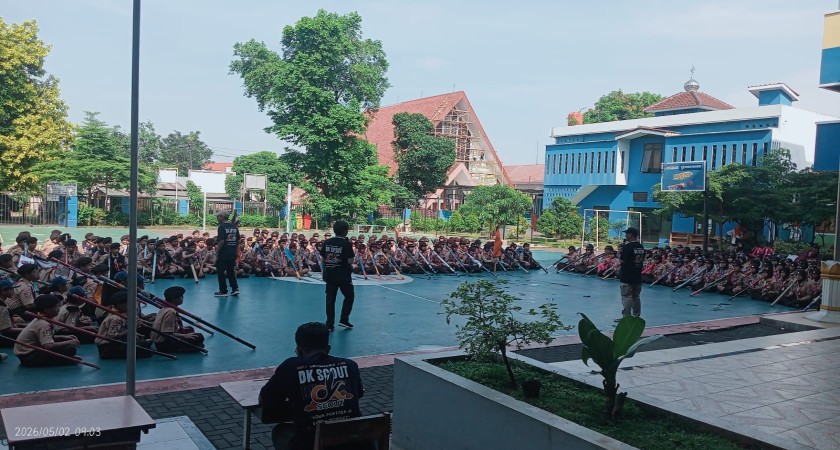 Latihan Gabungan Pramuka Langit Senja