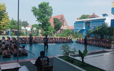 Latihan Gabungan Pramuka Langit Senja